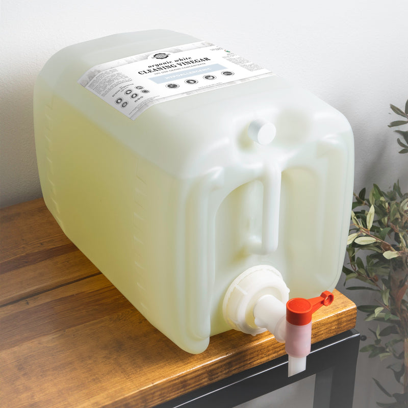 Rustic Strength Organic White Cleaning Vinegar Concentrate | 10% (100 grain) Multi-Purpose Cleaner