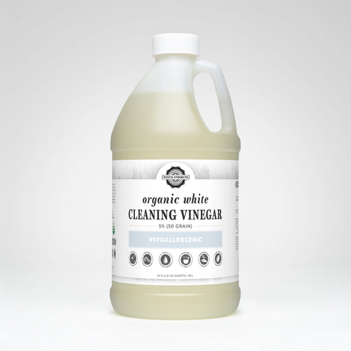 Rustic Strength Organic White Cleaning Vinegar | 5% (50 grain) Multi-Purpose Cleaner