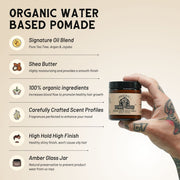 Johnny Slicks Organic Water Based Pomade Pomade