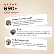 Johnny Slicks Organic Water Based Pomade Pomade