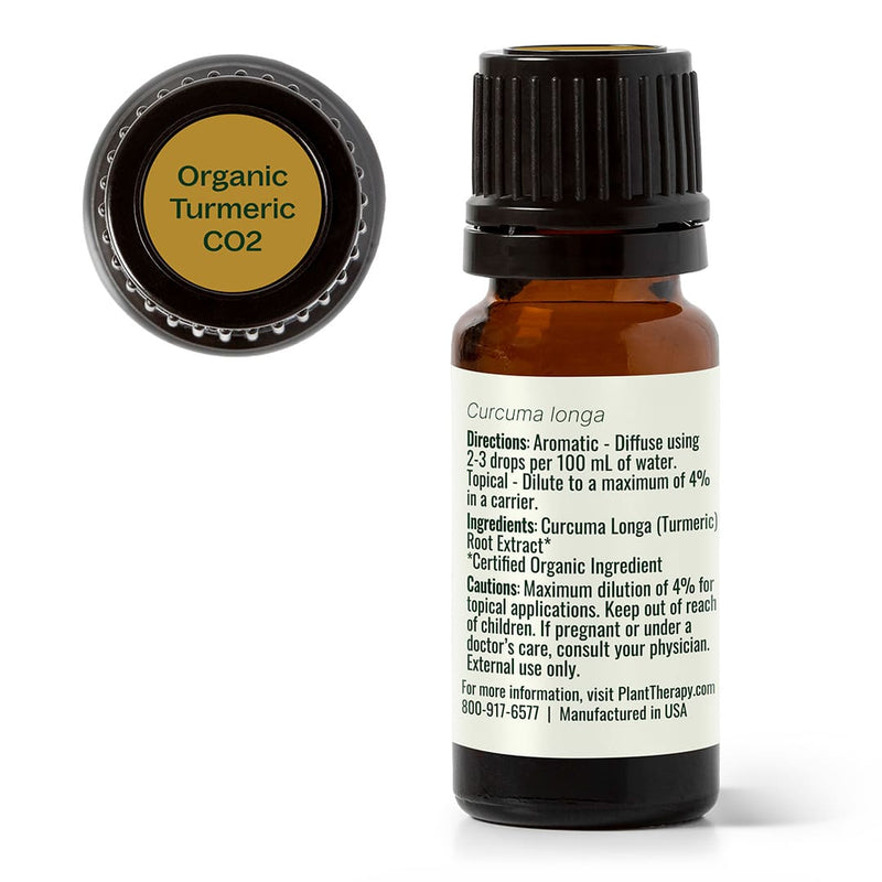 Plant Therapy Organic Turmeric CO2 Extract Essential Oil