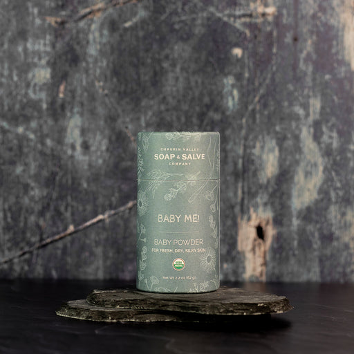 Chagrin Valley Soap & Salve Body Powder: Baby Me! Unscented Baby Powder Baby Products