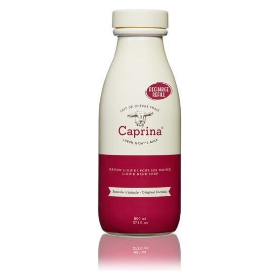 Canus Canus Caprina Original Liquid Hand Soap Refill, 27.1 Ounce Bath Brown