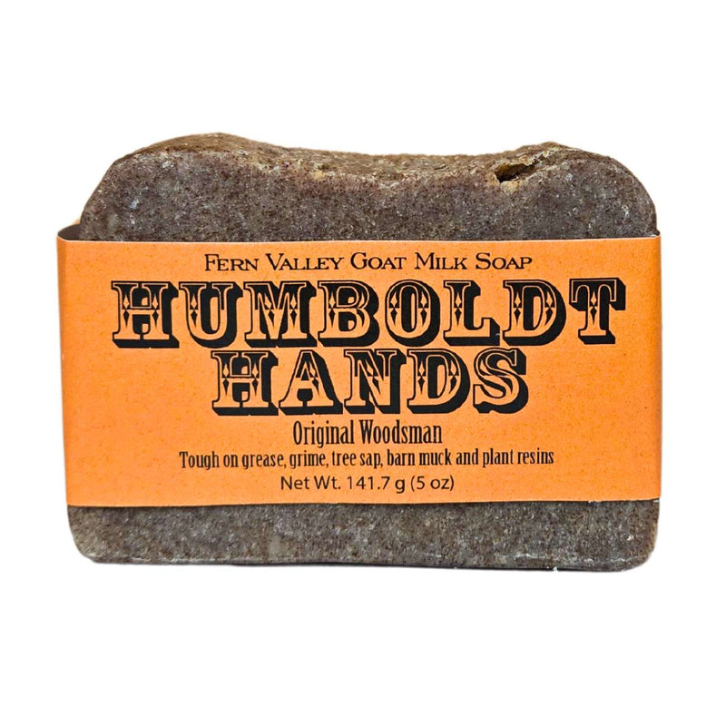 Fern Valley Soap Natural Goat Milk Soap | Humboldt Hands Heavy-Duty Hand Cleaner | Original Woodsman Goat Milk Soap