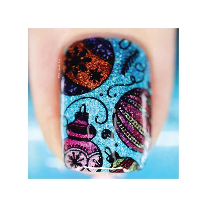UberChic Beauty Merry & Bright Stamping Plate