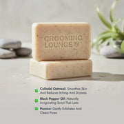 Grooming Lounge Grooming Lounge Our Best Smeller Exfoliating Body Bar - Black Pepper Body Bar For Men Cleansing Bars, Scrub Bars