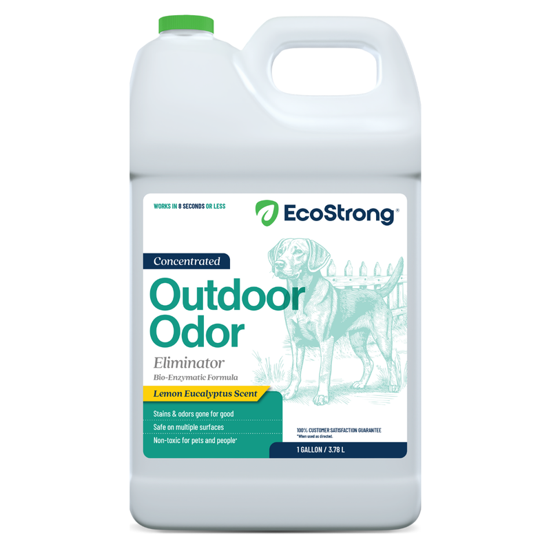 EcoStrong Outdoor Odor Eliminator Pet & Animal > Outdoor Odor White Smoke 1 Gallon Jug