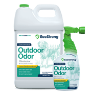 EcoStrong Outdoor Odor Eliminator Pet & Animal > Outdoor Odor White Smoke 32 oz Sprayer Bottle and 1 Gallon Refill