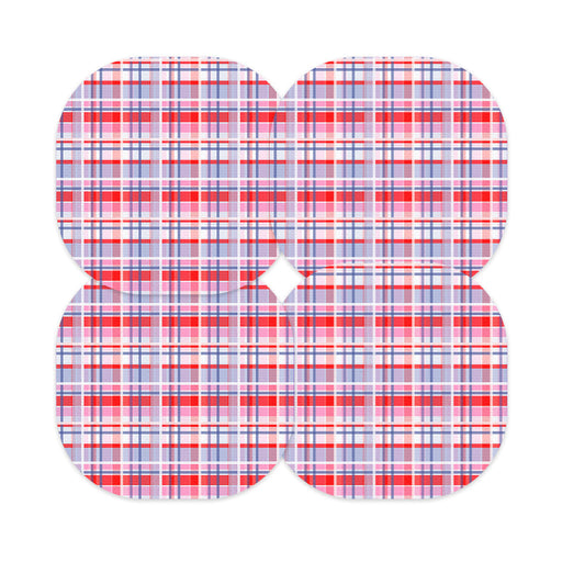 Peelz Party Plaid Overpatch Tape - Pump Peelz Patch Medical Tape