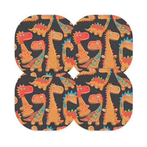 Peelz Jurassic Gingerbread Overpatch Tape - Pump Peelz Patch Medical Tape