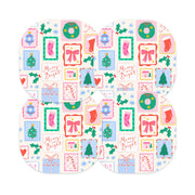 Peelz Holiday Greetings Overpatch Tape - Pump Peelz Patch Medical Tape