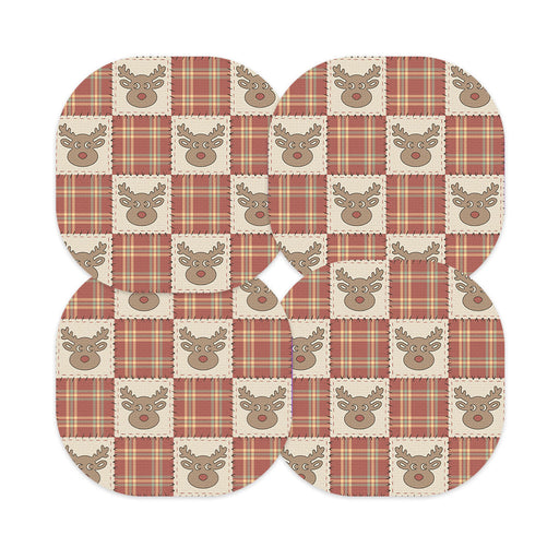 Peelz Rustic Reindeer Overpatch Tape - Pump Peelz Patch Medical Tape
