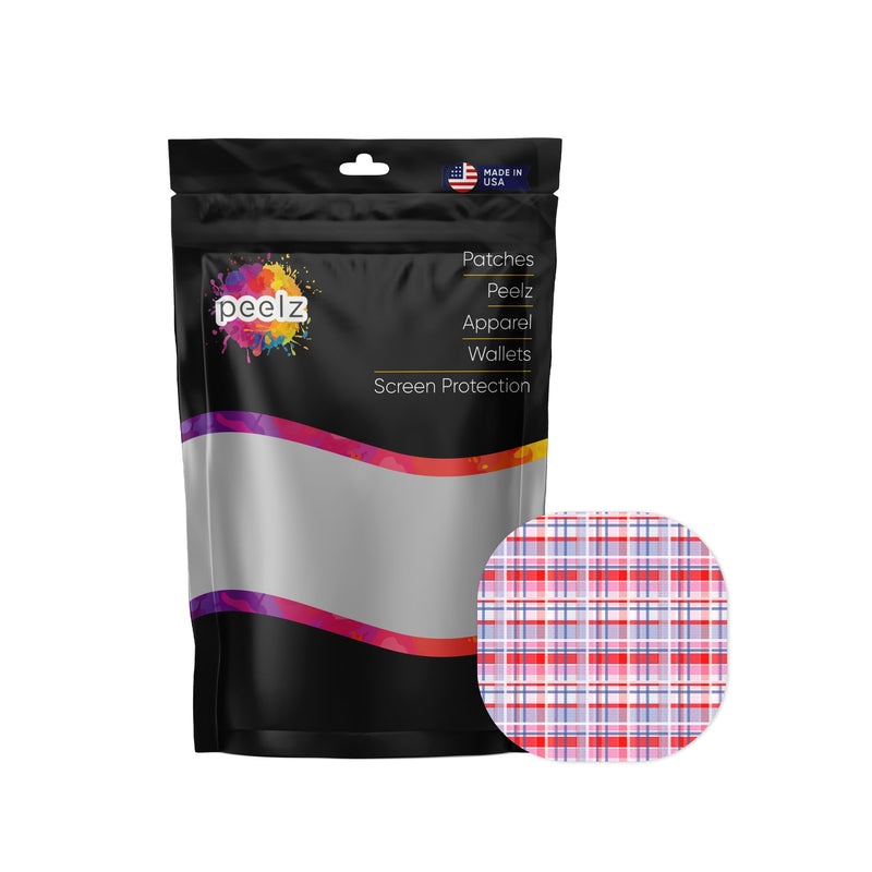 Peelz Party Plaid Overpatch Tape - Pump Peelz Patch Medical Tape