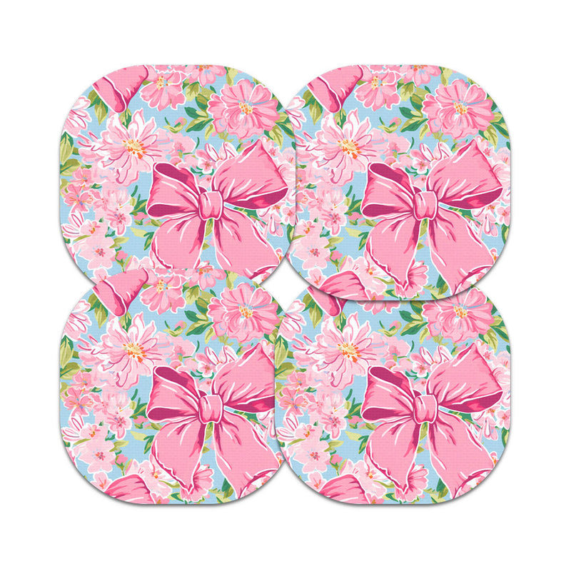 Peelz Blossom Bows Overpatch Tape - Pump Peelz Patch Medical Tape