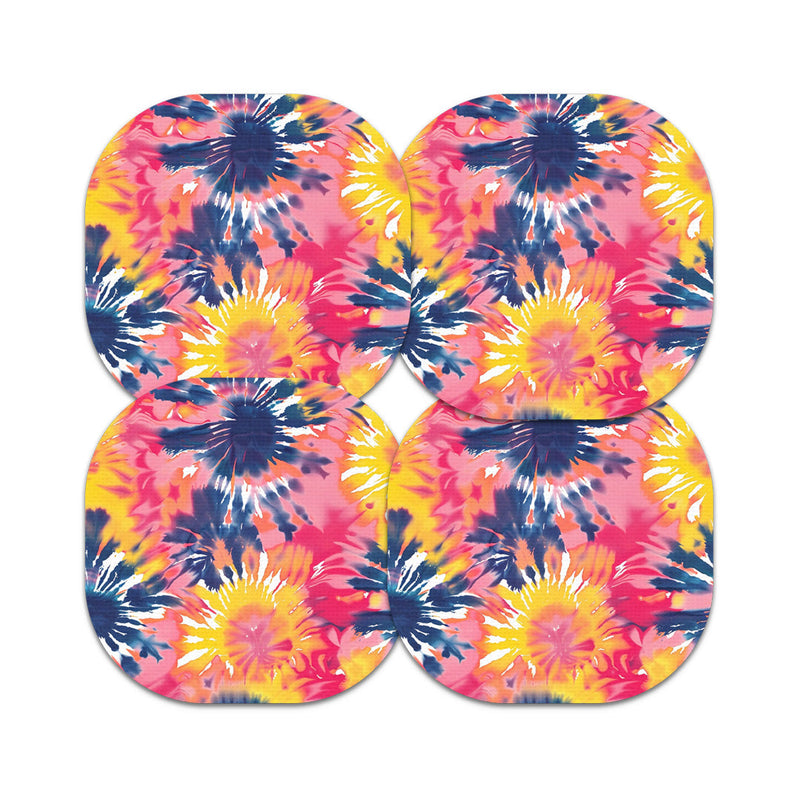 Peelz Summer Tie Dye Overpatch Tape - Pump Peelz Patch Medical Tape