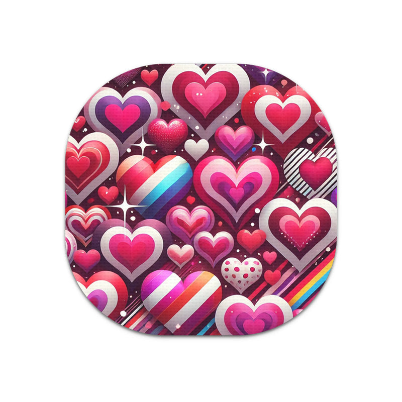 Peelz Sparkly Hearts Overpatch Tape - Pump Peelz Patch Medical Tape