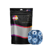 Peelz Monochrome Blue Tie Dye Overpatch Tape Patch Medical Tape