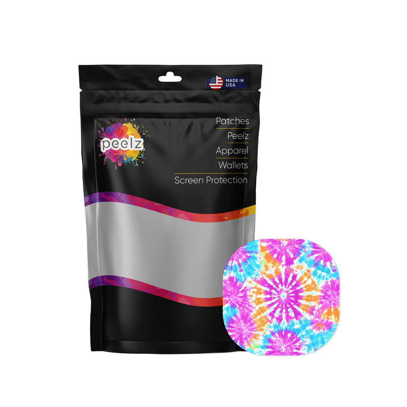 Peelz Neon Tie Dye Overpatch Tape Patch Medical Tape