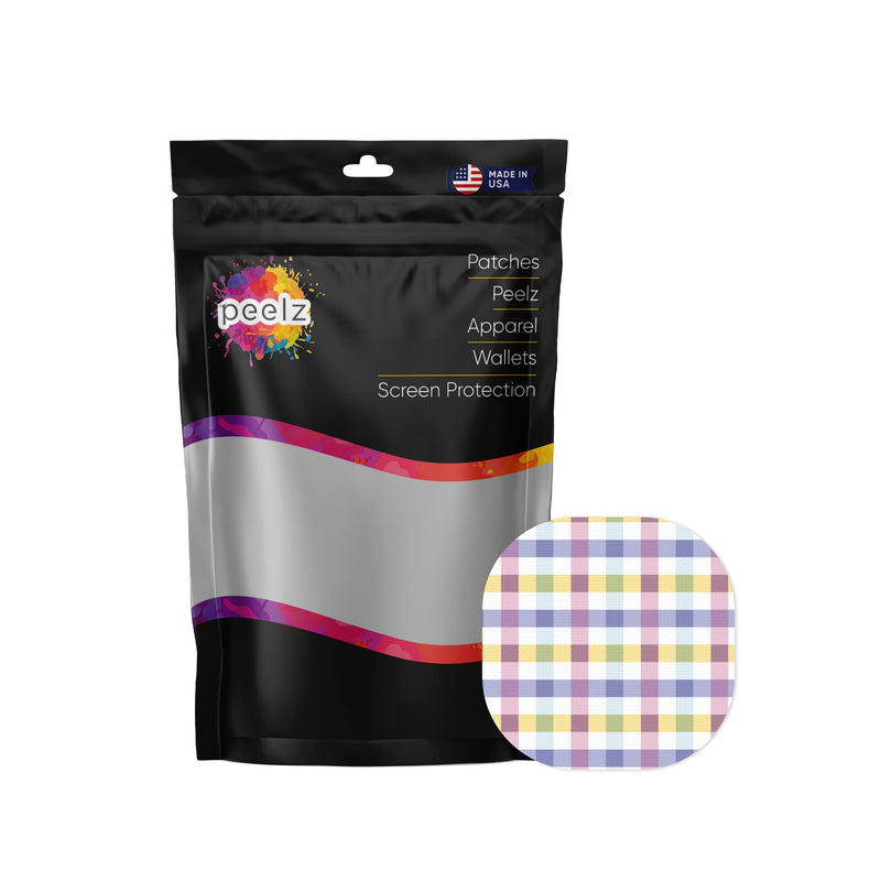 Peelz Spring Plaid Overpatch Tape - Pump Peelz Patch Medical Tape