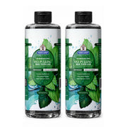 Garner's Garden Oxy Pulling | H2O2 & Charcoal | Pre-Brush Rinse Oxy Pulling White Smoke Peppermint / Normal / Double Pack 2 x 16 oz