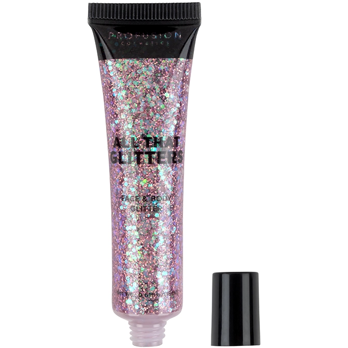 Profusion Cosmetics - All That Glitters Face & Body Glitter Gel - 1oz