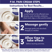 COLEHERBALS LLC 25 - Dr. Cole's P.M. Pain Cream Herbal Midnight Blue