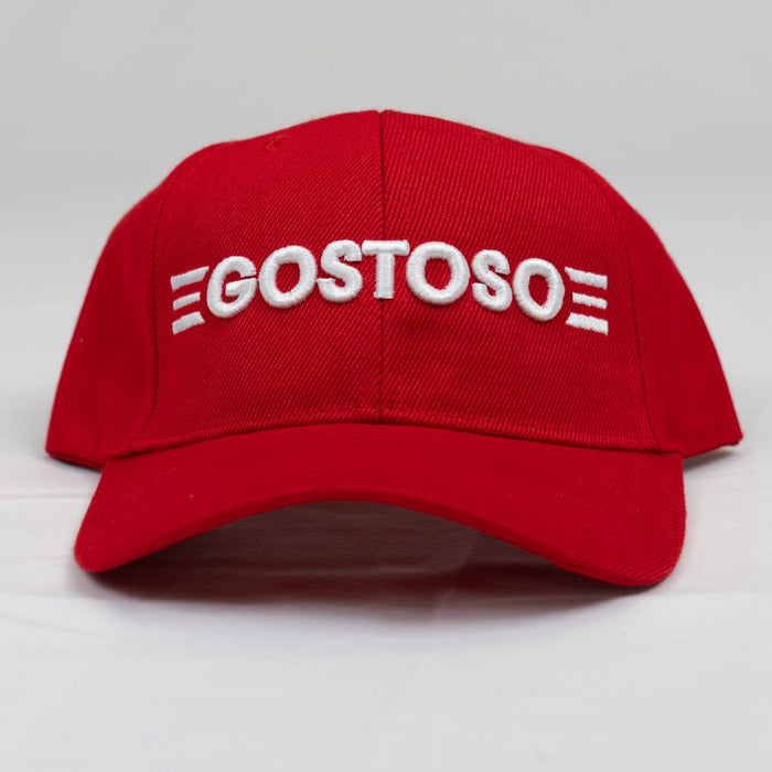 New 3D Puff Gostoso Stripes Logo Embroidered Baseball Hat