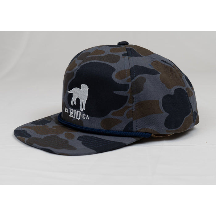 OLD SCHOOL CAMO UNSTRUCTURED ROPE HAT