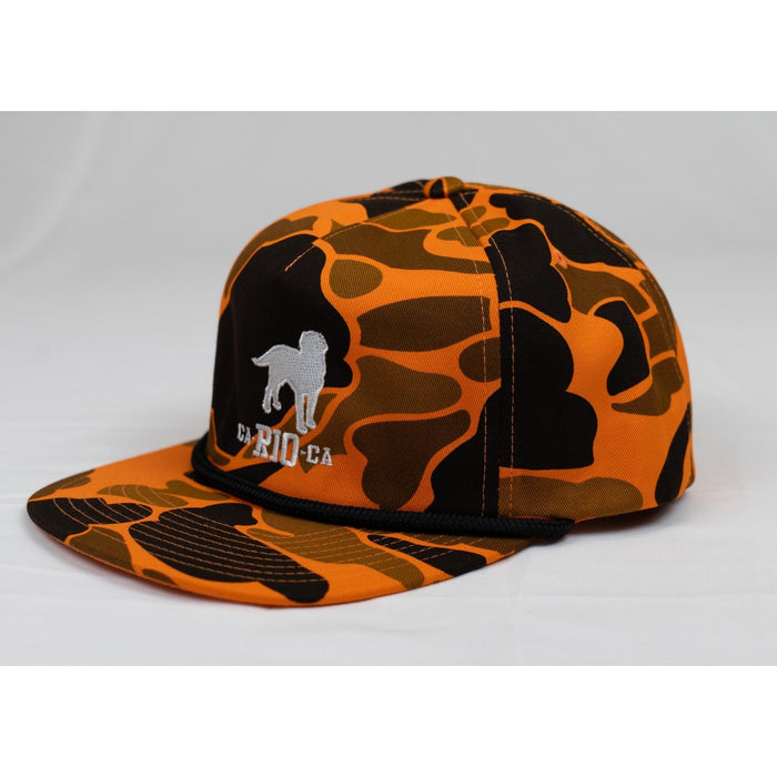 OLD SCHOOL CAMO UNSTRUCTURED ROPE HAT