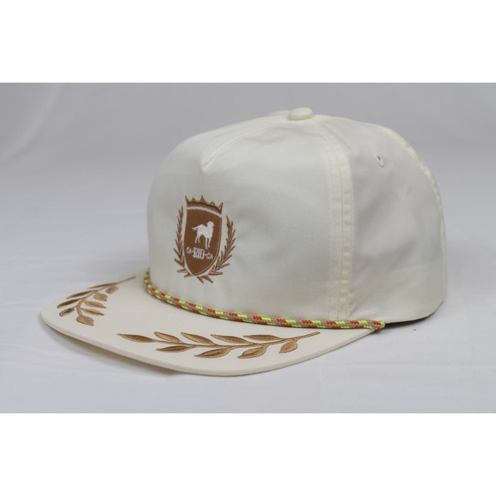 CA-RIO-CA Crest Logo UNSTRUCTURED BAY LEAF SNAPBACK ROPE HAT