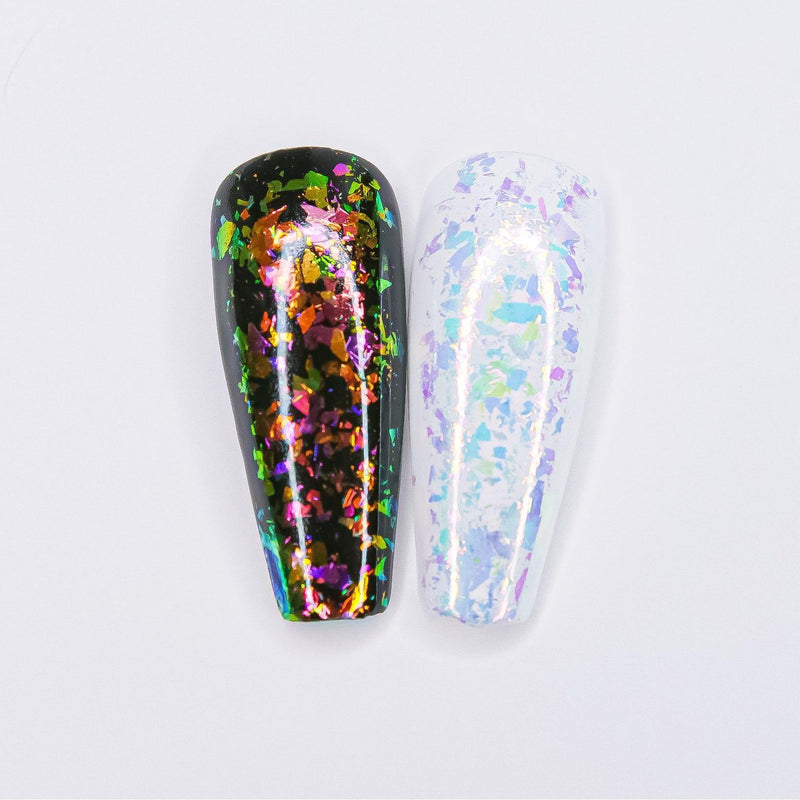 Red Iguana LLC Mermaid Flakes set of 7 Colors Pigments/Flakes/Chromes