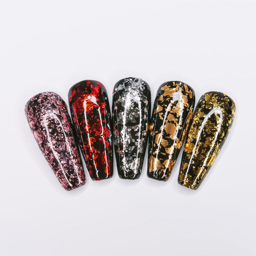 Red Iguana LLC Chrome Flakes set of 5 Colors Pigments/Flakes/Chromes