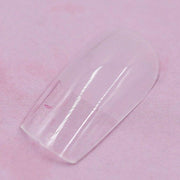 Red Iguana LLC Soft Gel Square tips / Full Cover / Pre-Roughened Nail Tips