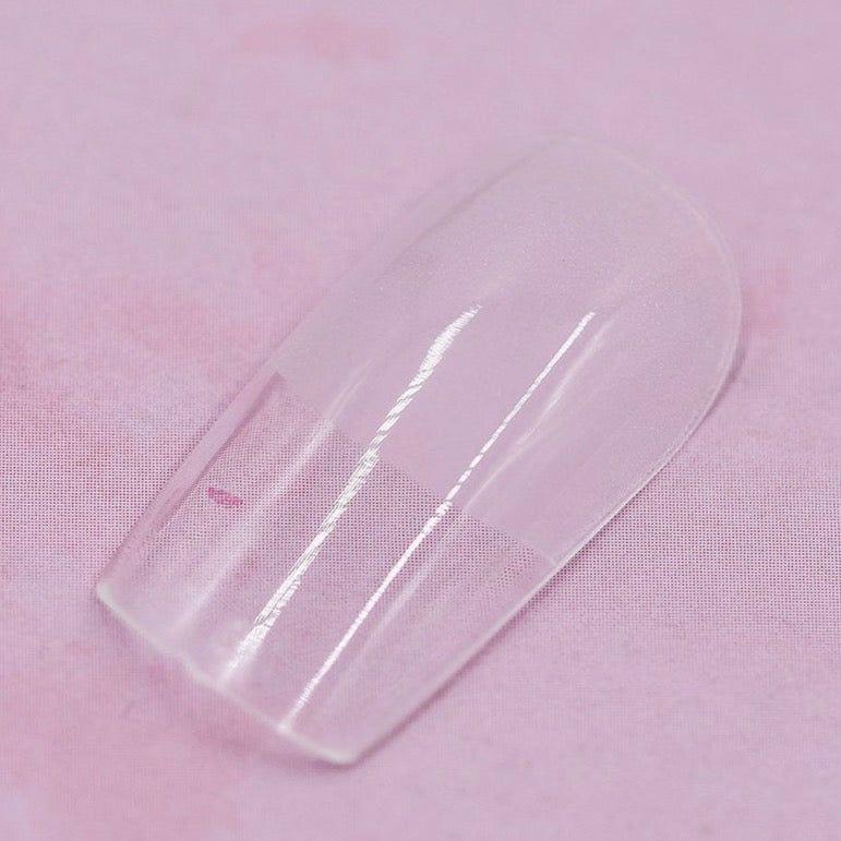Red Iguana LLC Soft Gel Square tips / Full Cover / Pre-Roughened Nail Tips