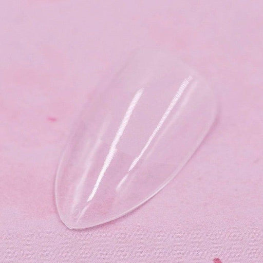 Red Iguana LLC Soft Gel Stiletto tips / Full Cover / Pre-Roughened Nail Tips