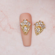 Red Iguana LLC Queen Crown Diamond Charm #08 Charm