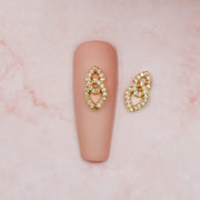 Red Iguana LLC Pear Diamond Chain Charm #31 Charm