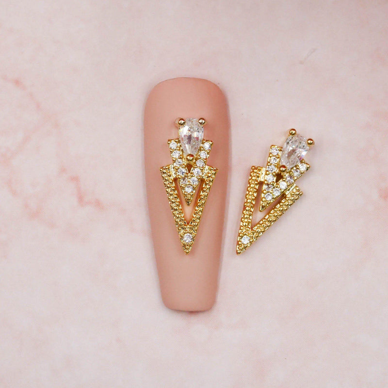 Red Iguana LLC Two Point Shine Gold Charm #172 Charm