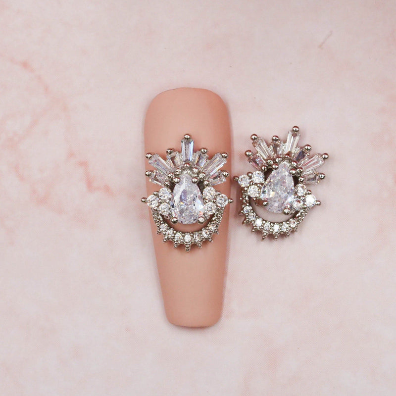 Red Iguana LLC Rhino Silver Charm #187 Charm