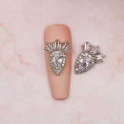 Red Iguana LLC She Who Wears the Crown Silver Charm #188 Charm