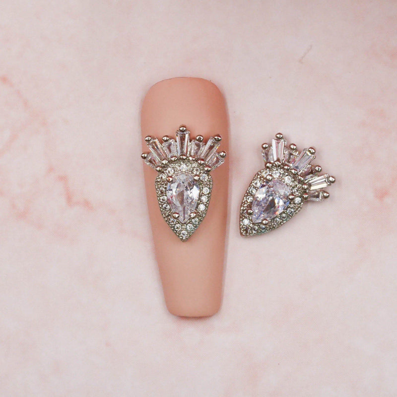 Red Iguana LLC She Who Wears the Crown Silver Charm #188 Charm