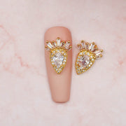 Red Iguana LLC She Who Wears the Crown Gold Charm #209 Charm