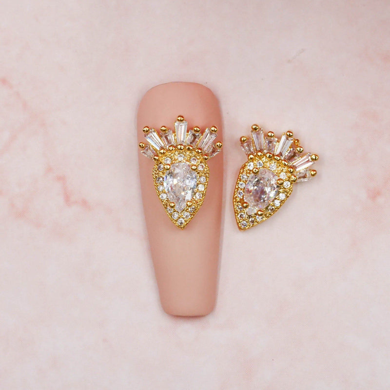 Red Iguana LLC She Who Wears the Crown Gold Charm #209 Charm