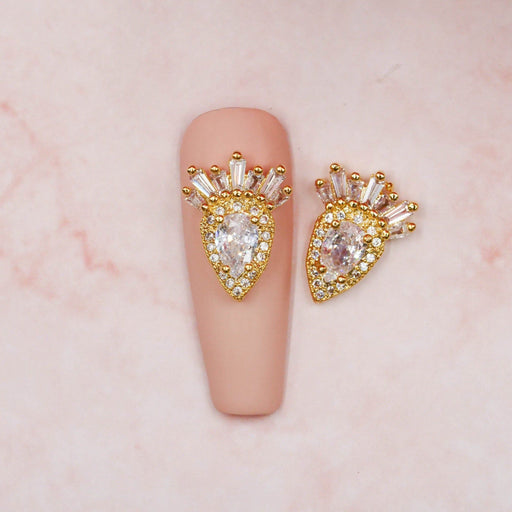 Red Iguana LLC She Who Wears the Crown Gold Charm #209 Charm