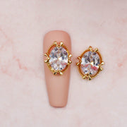 Red Iguana LLC Broken Mirror Gold Charm #515 Charm