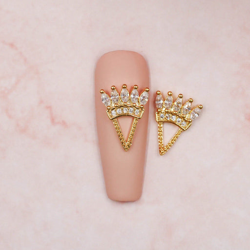 Red Iguana LLC Crown on Point Charm #625 Charm