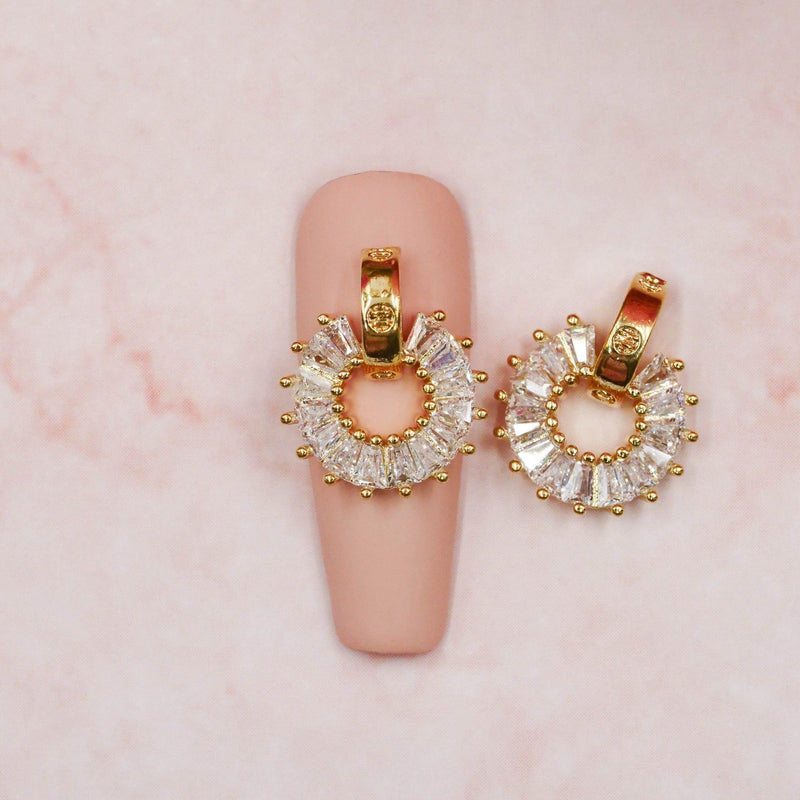 Red Iguana LLC Circle Knocker Charm #129 Charm