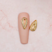 Red Iguana LLC Belt Buckle Teardrop Charm #334 Charm