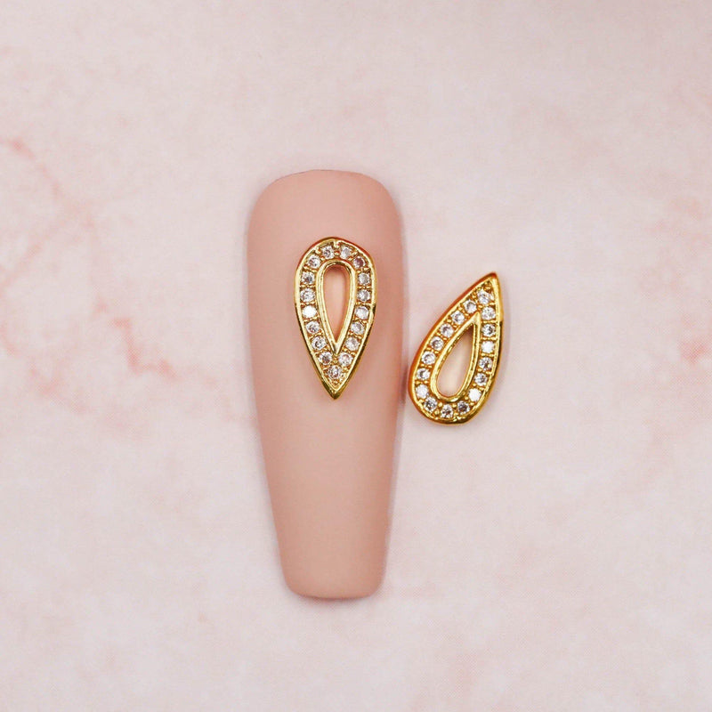 Red Iguana LLC Belt Buckle Teardrop Charm #334 Charm