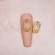 Red Iguana LLC Belt Buckle Oval Charm #335 Charm